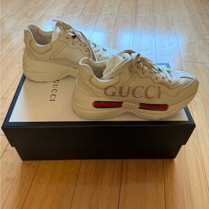 Gucci Cream Sneakers